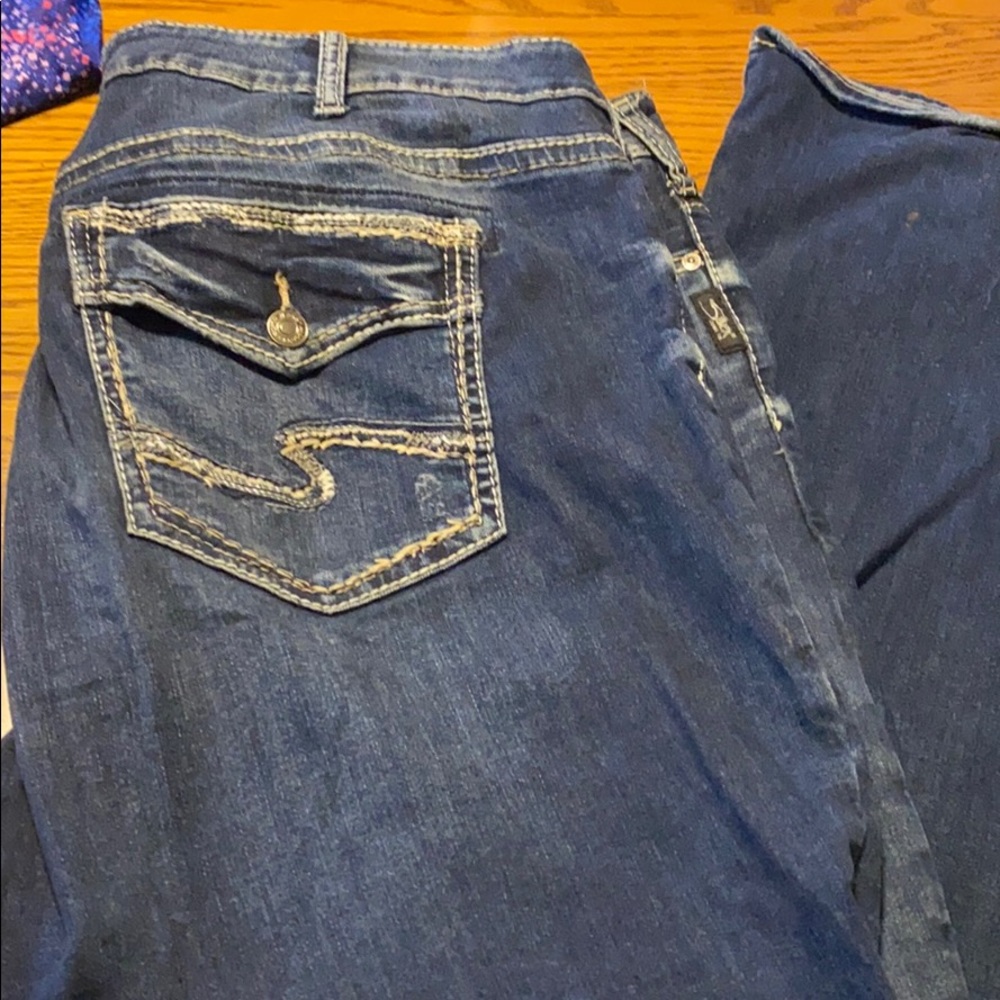 Maurices Silver Jeans